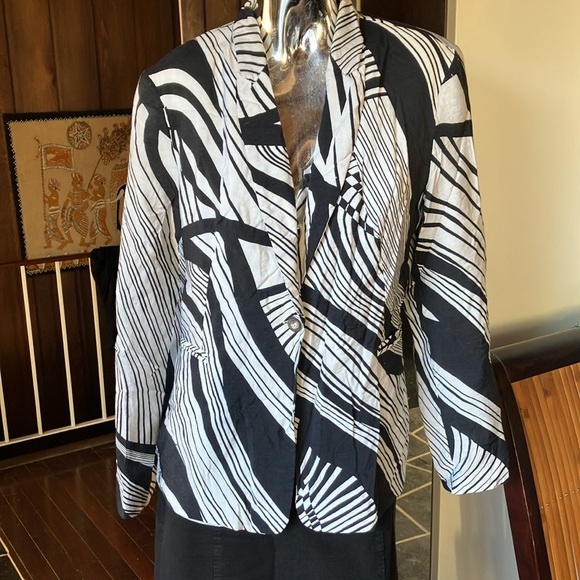 Summer cotton blazer - Picture 2 of 8